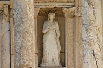 Ephesus; Ancient Greek city of Asia Minor, near the mouth of the Menderes River, in what is today West Turkey, South of Smyrna (now Izmir).